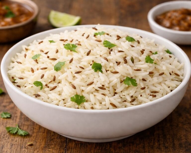 Restaurant Style Fluffy Jeera Rice
