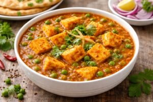 Dhaba Style Matar Paneer
