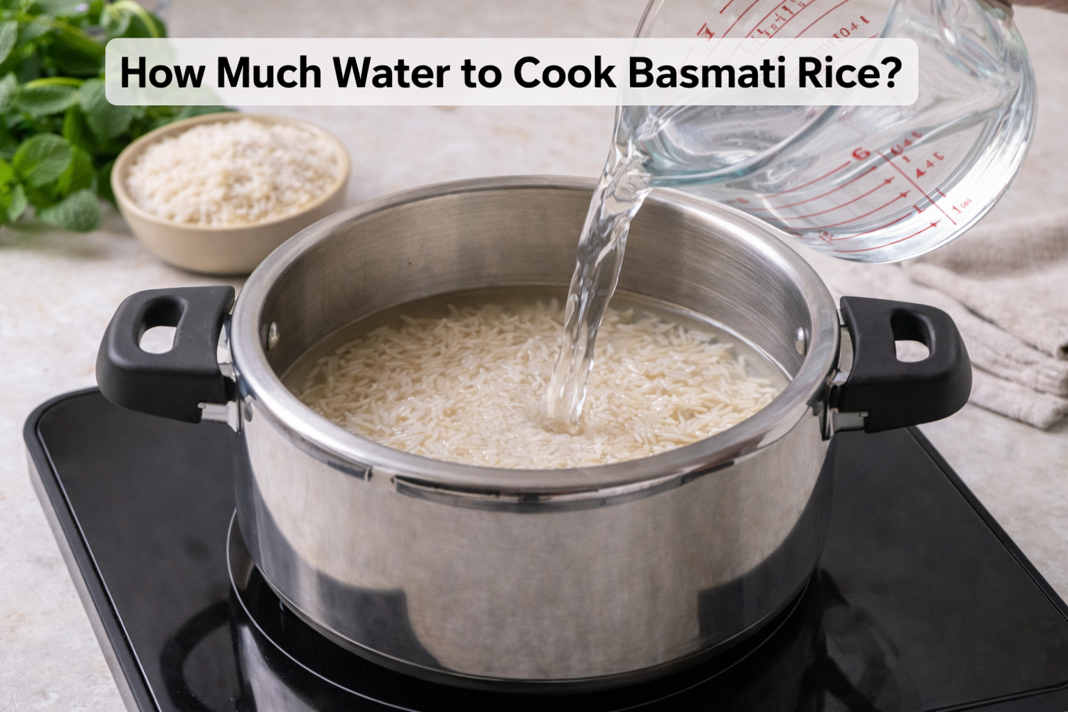 How Much Water To Cook Basmati Rice